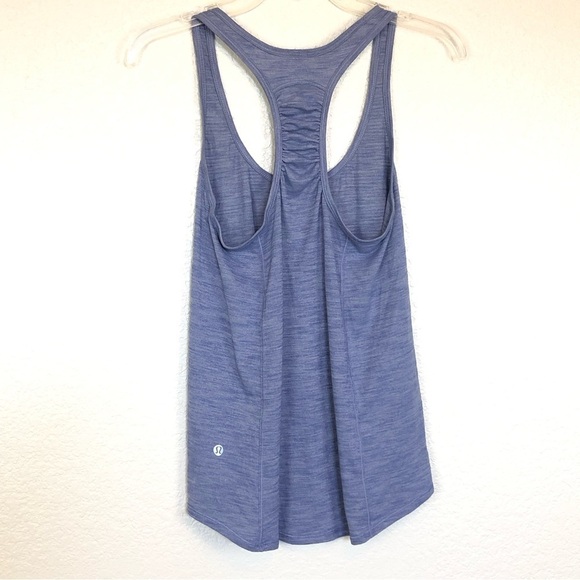 Lululemon Our Sport Racerback Tank in Heathered Viola Heathered Purple Small - Picture 4 of 7